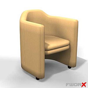 3ds max armchair chair