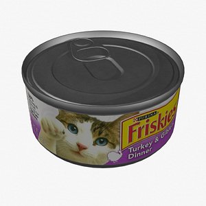 3d pet food model