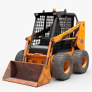 3D Case 440 Industrial Equipment model
