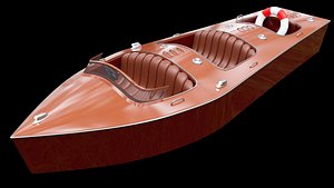 boat 3D model