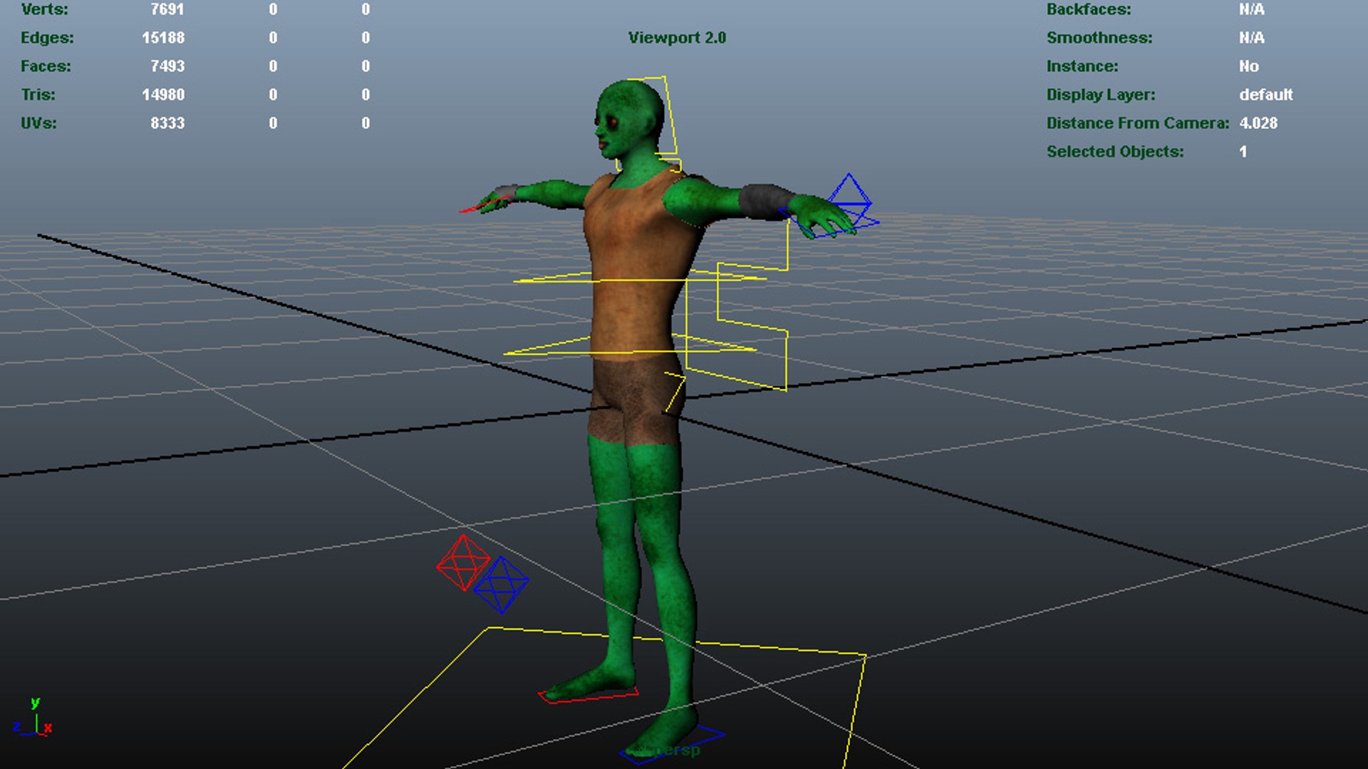 Rigged 3d Model
