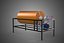 ROTARY TUMBLER DRUM COMPOSTING REACTOR COMPOSTER COMPOST MACHINE