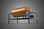 ROTARY TUMBLER DRUM COMPOSTING REACTOR COMPOSTER COMPOST MACHINE