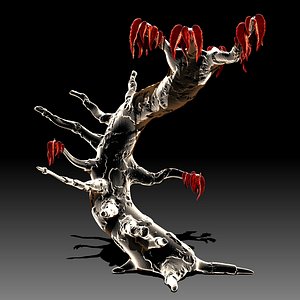 tree unique 3d model