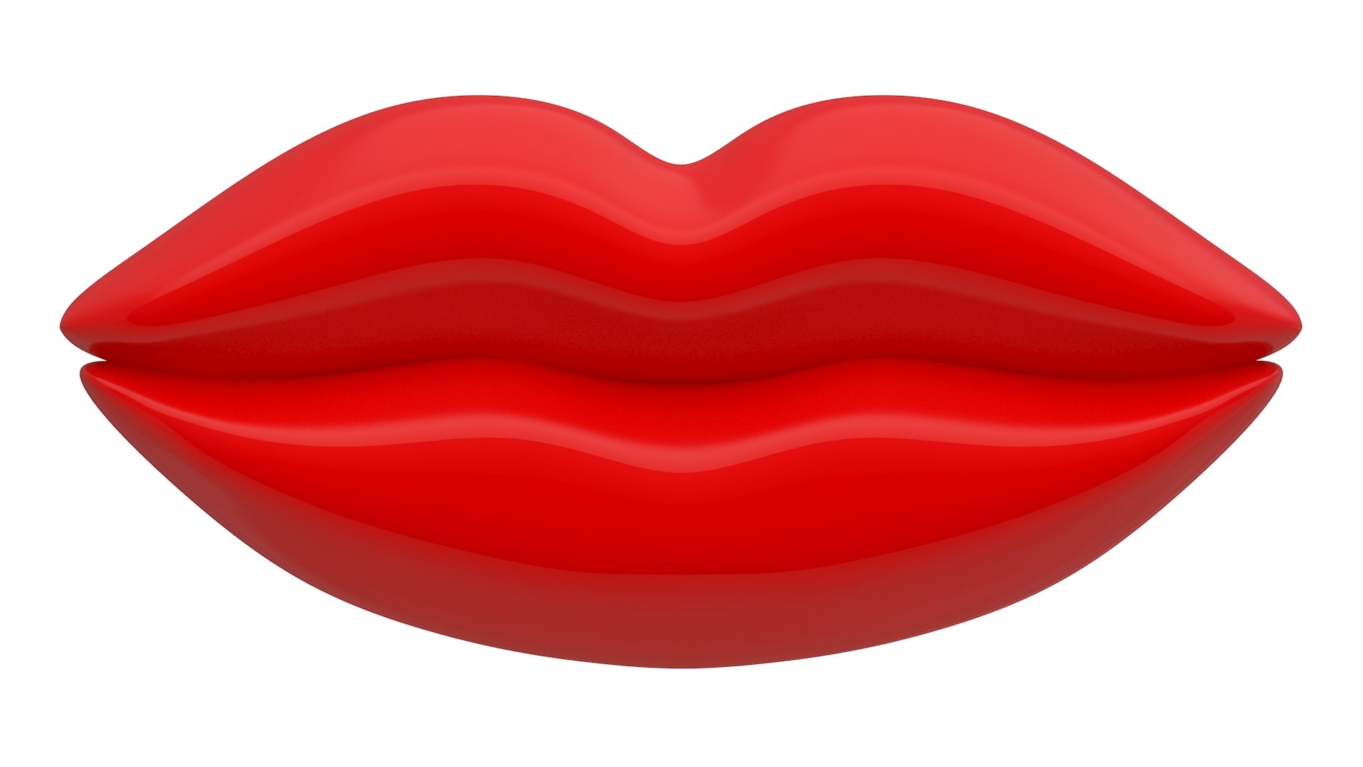 3D Model Lips Icon Collection - TurboSquid 1984304