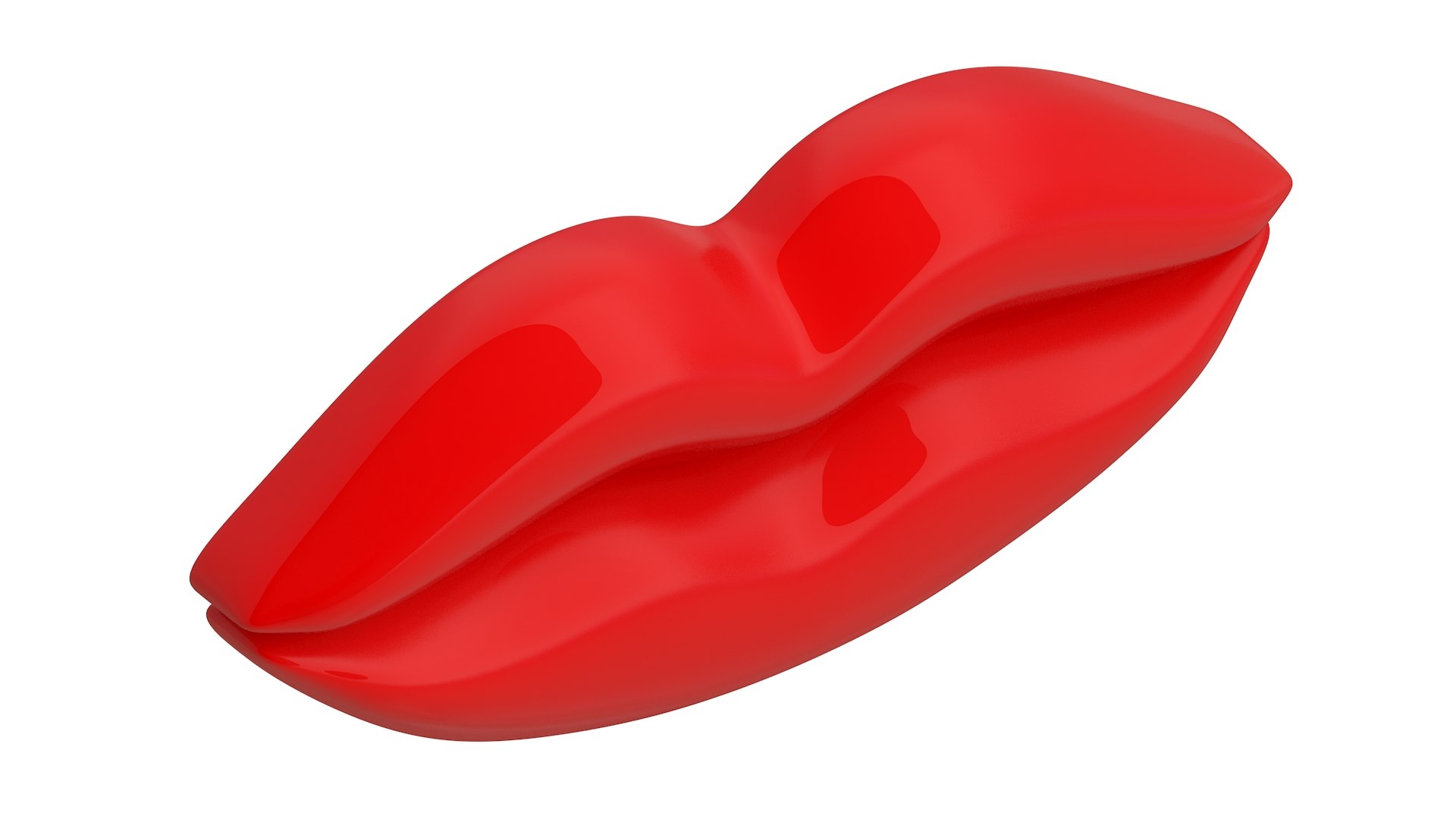 3D Model Lips Icon Collection - TurboSquid 1984304