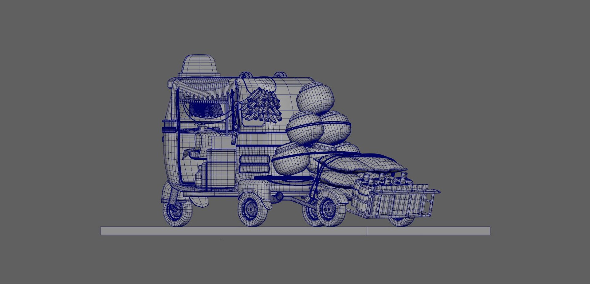 3D model indian tuk taxi https://p.turbosquid.com/ts-thumb/CS/JJKj52/cqFI81Lt/tuktukwireframe2/jpg/1604965566/1920x1080/fit_q87/002a56a71ad93e8378516fd468072e56a53e8651/tuktukwireframe2.jpg