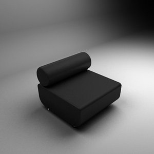 One seat round back sofa