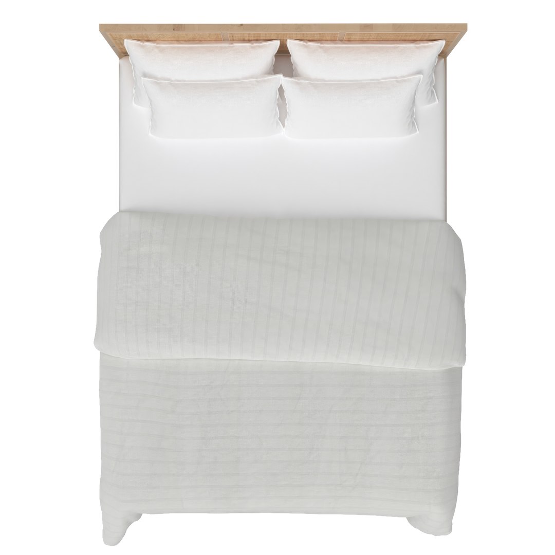 Sydney Queen Bed 3D Model TurboSquid 2087284