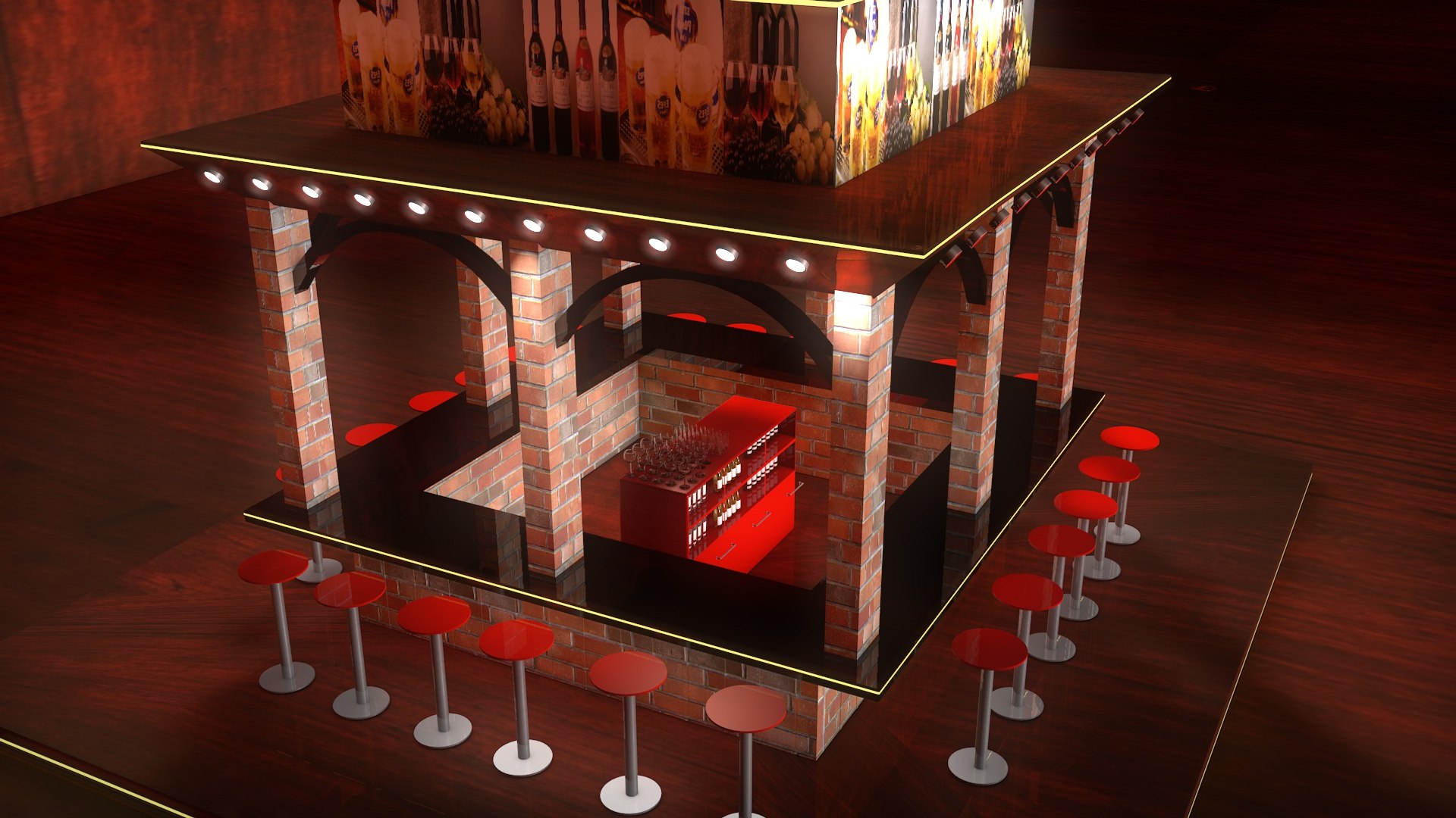 Bar 3d C4d