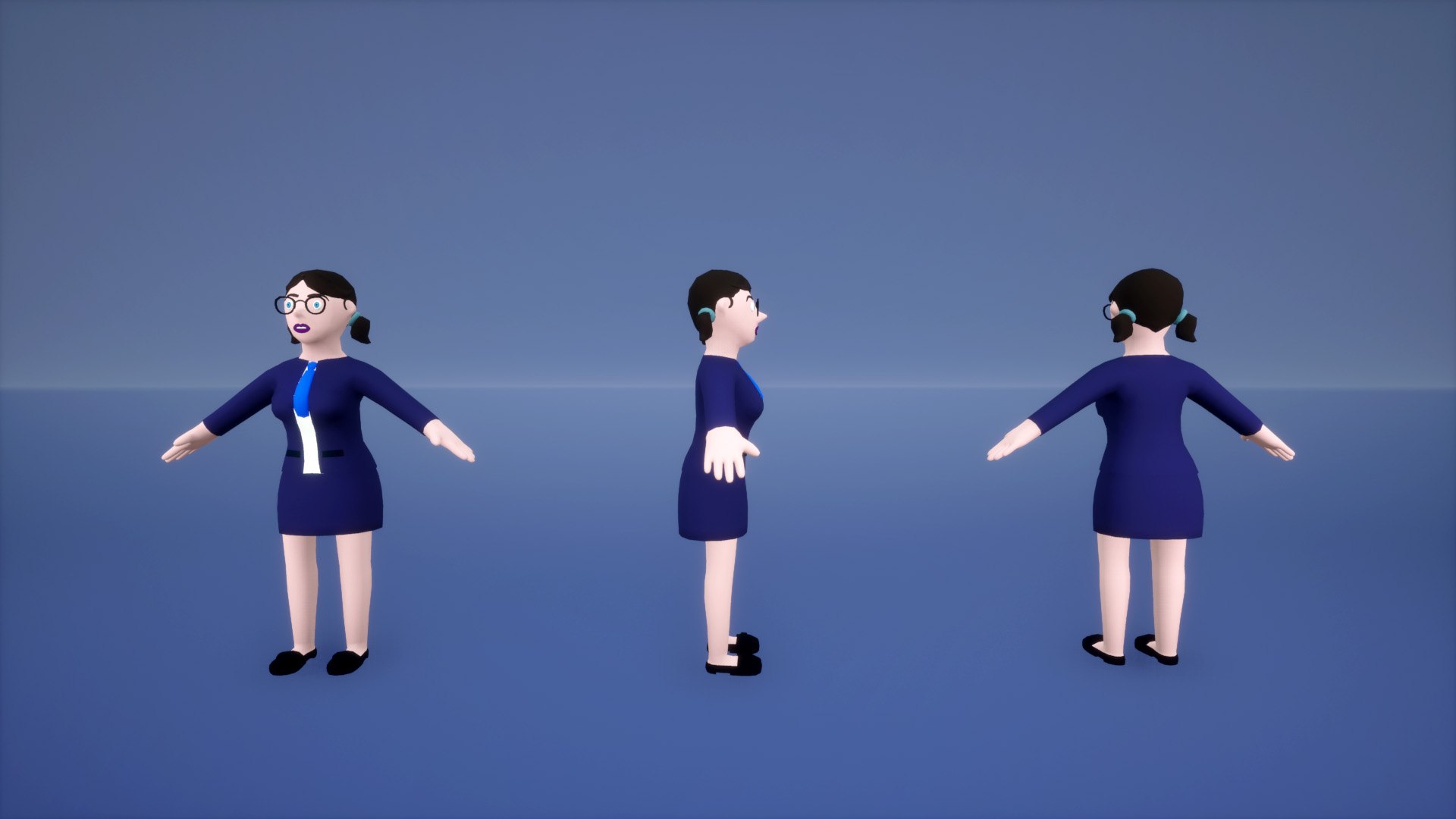 Businessman With Props Model - TurboSquid 2327233