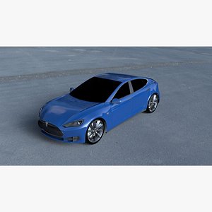 tesla s hdri obj