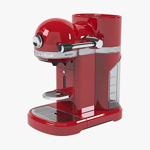 3d nespresso artisan coffee machine model