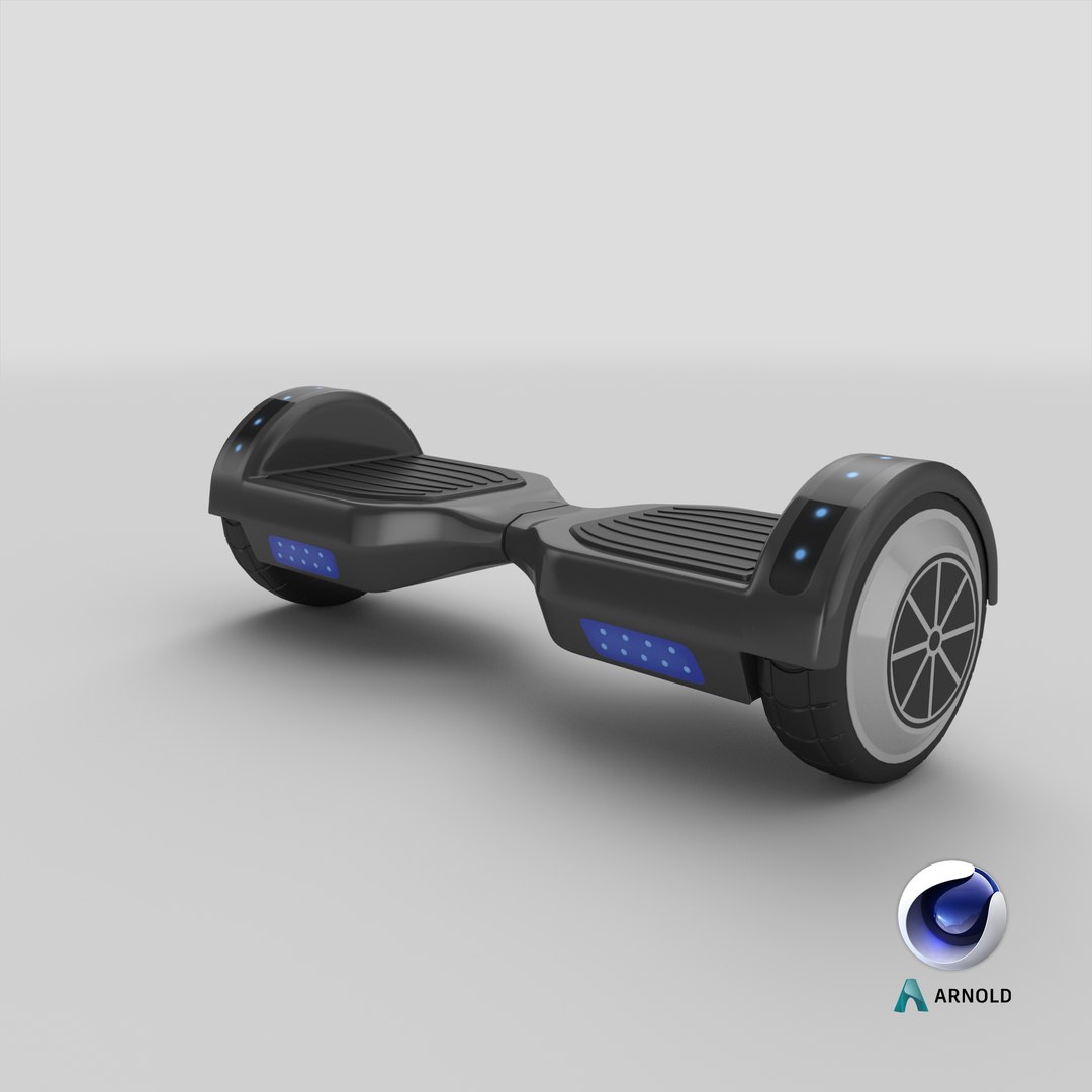 Hoverboard 02 3D Model - TurboSquid 1886290
