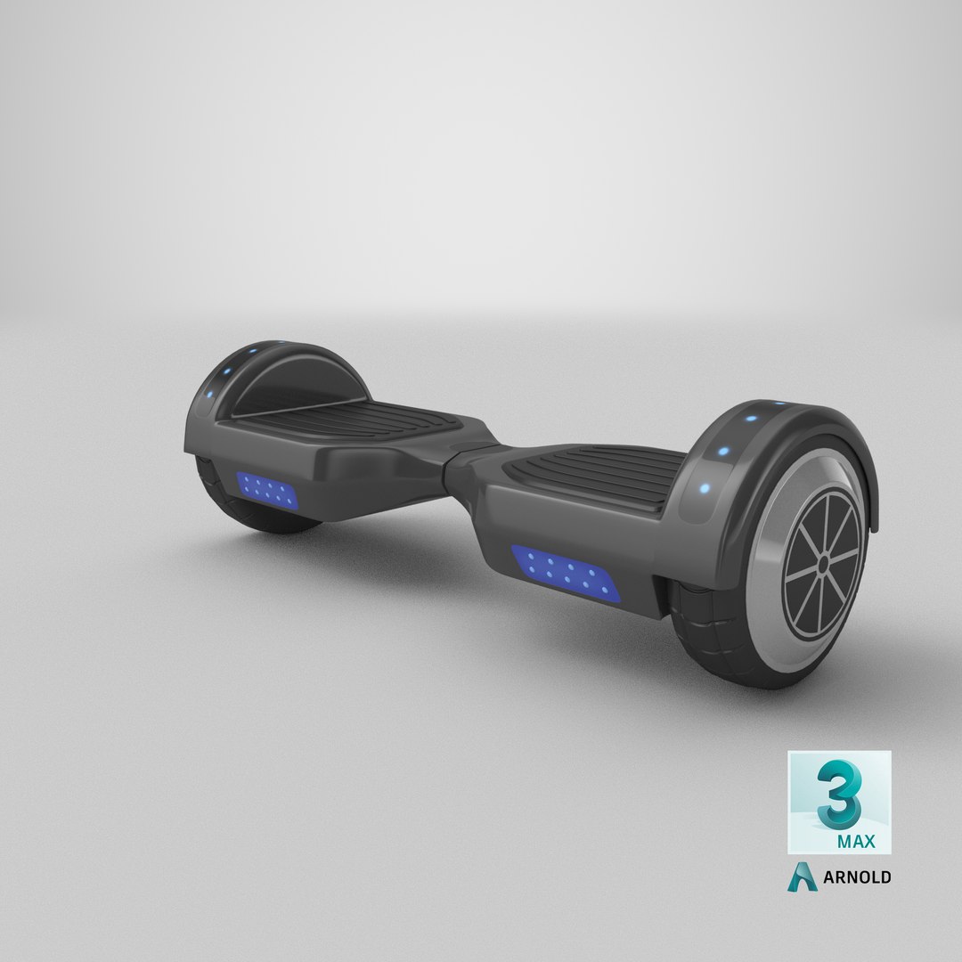 Hoverboard 02 3D Model - TurboSquid 1886290