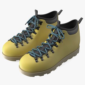 3D Hiking Boots model