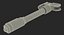Ram Cylinder Hydraulic Sci-Fi 2 3D Model