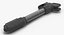Ram Cylinder Hydraulic Sci-Fi 2 3D Model