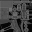 Ram Cylinder Hydraulic Sci-Fi 2 3D Model