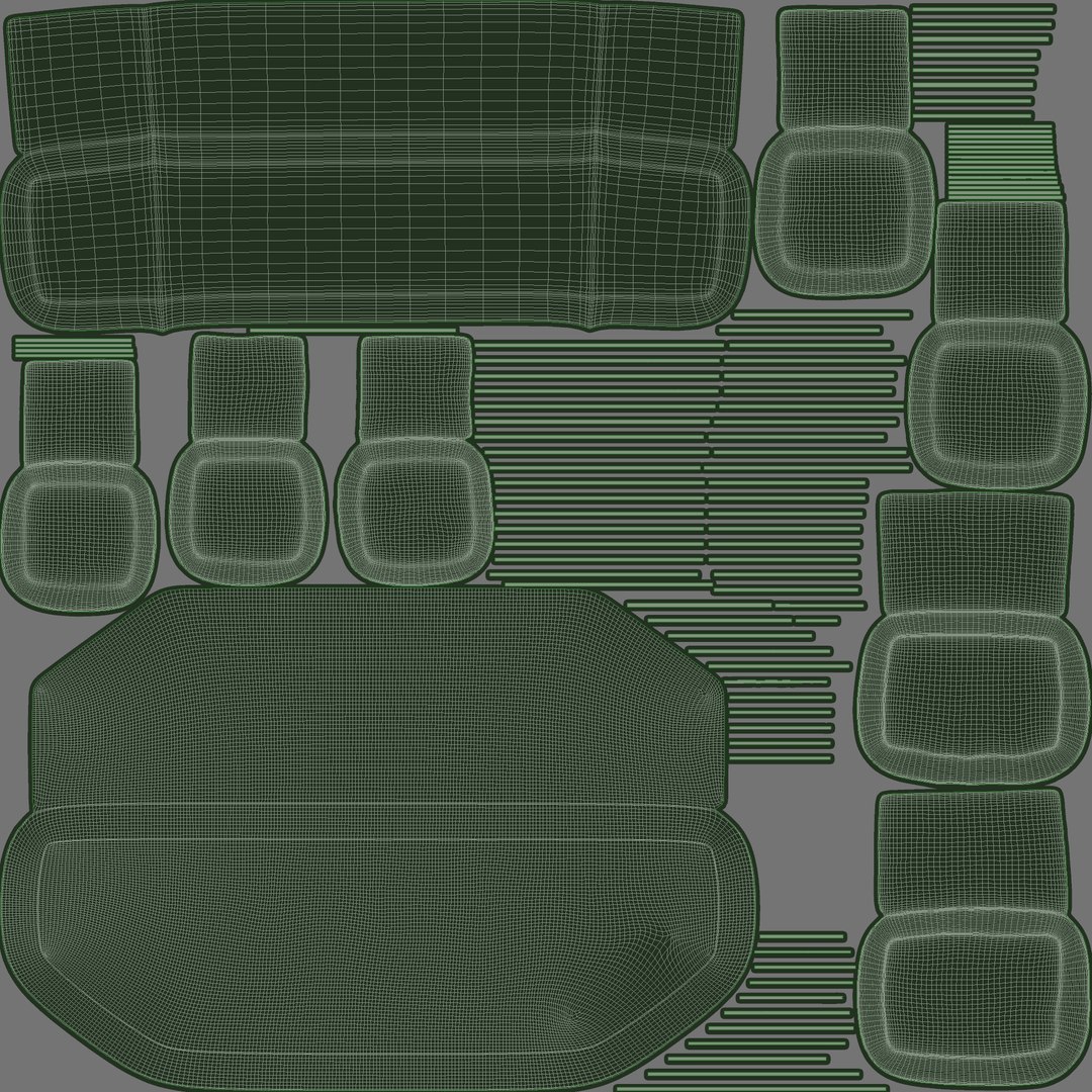 Sofa V28 Model - TurboSquid 1663682