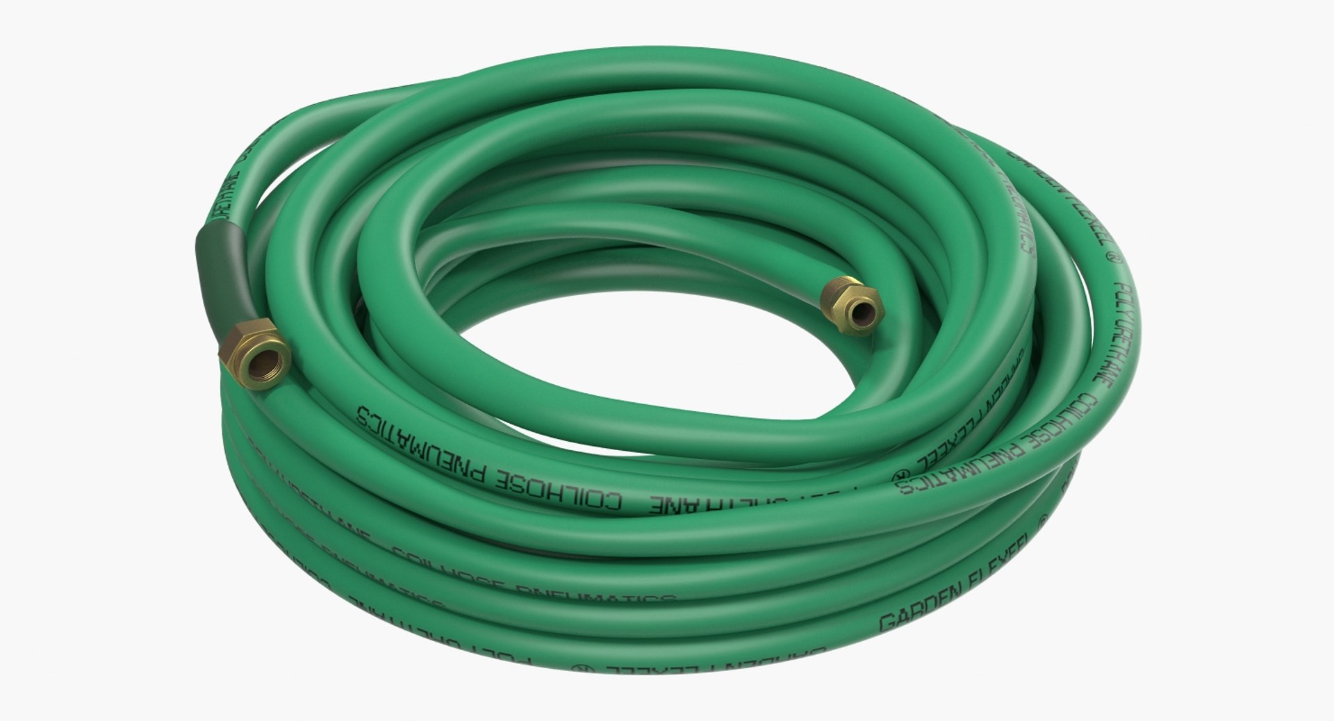 Garden Hose 3D model preview