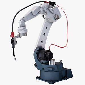 Industrial Arc Welding Robot Panasonic TM1400 Rigged