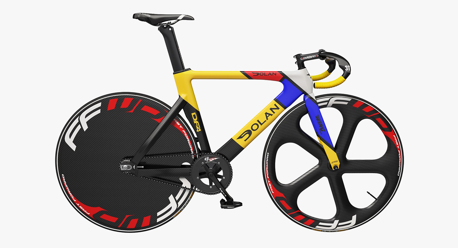Dolan Df4 Carbon Track 3D Model TurboSquid 1312741