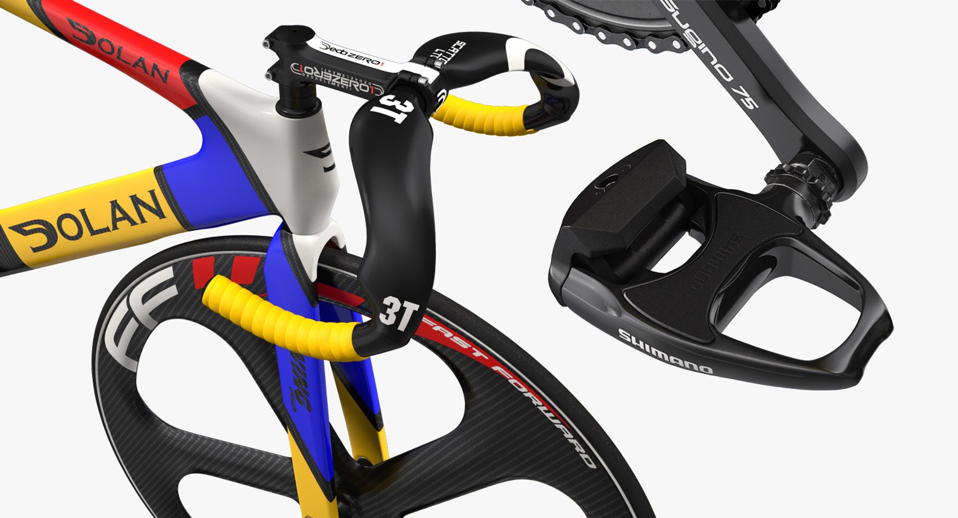 Dolan Df4 Carbon Track 3D Model - TurboSquid 1312741