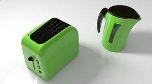 breakfast toaster kettle 3ds
