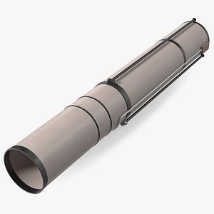 3D Barrage Ammunition Launcher model