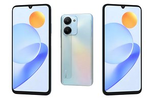 3D model Honor Play7T White Low Poly
