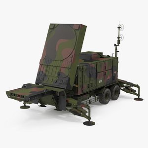 patriot mpq53 radar set 3D model