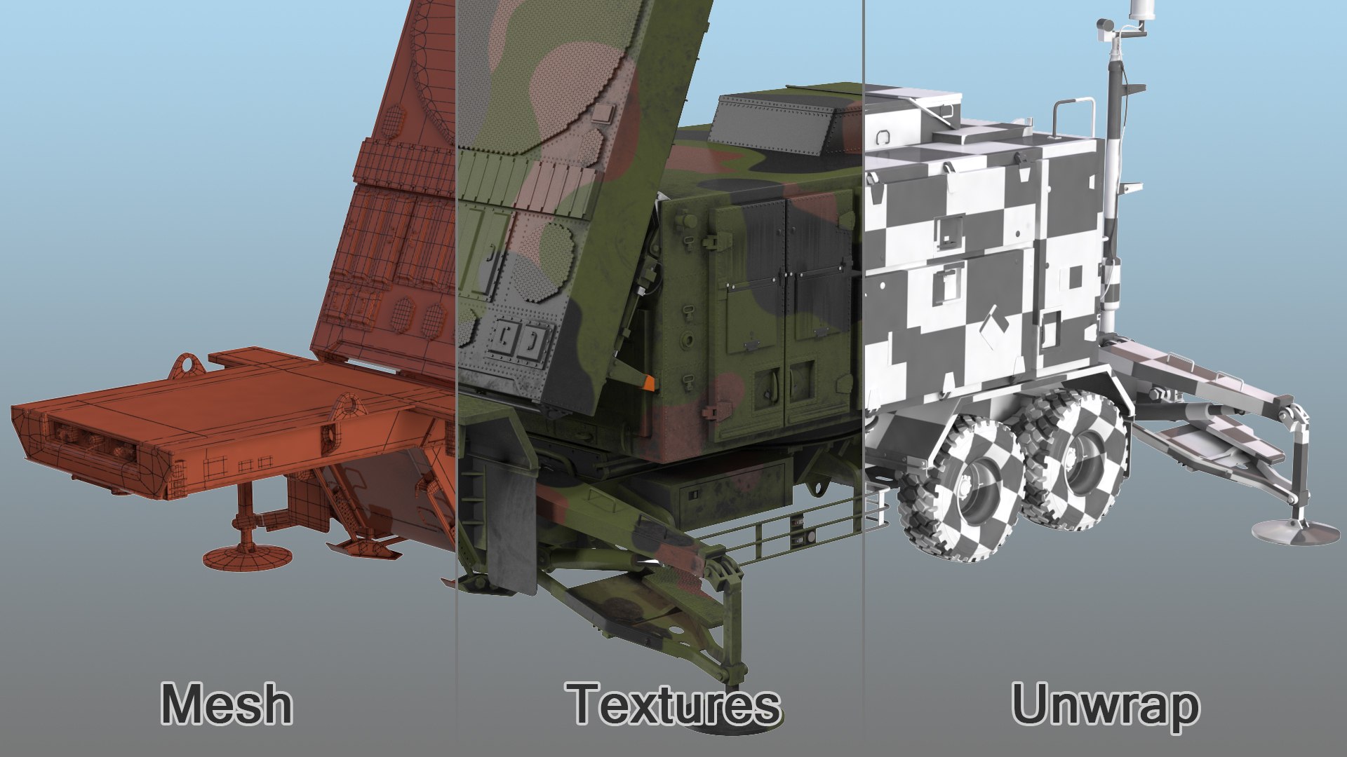 patriot mpq53 radar set 3D model https://p.turbosquid.com/ts-thumb/CT/5hxvty/fD39DQML/patriotanmpq53radarsetcamovray3dmodel021/jpg/1598438188/1920x1080/fit_q87/2fd9bada32e8f00f77b442f57107bbf94ffa2d20/patriotanmpq53radarsetcamovray3dmodel021.jpg