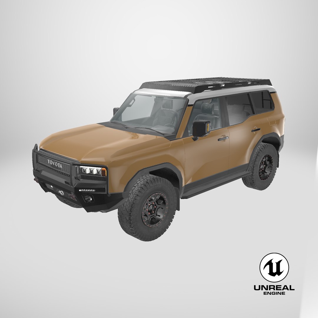 3D Toyota Land Cruiser 250 Offroad Modification model https://p.turbosquid.com/ts-thumb/CT/8MmU6N/s8/stemcell_unreal_render/png/1745275064/1920x1080/fit_q87/f500851115fa70c3bb494dea982737a42b9066f9/stemcell_unreal_render.jpg
