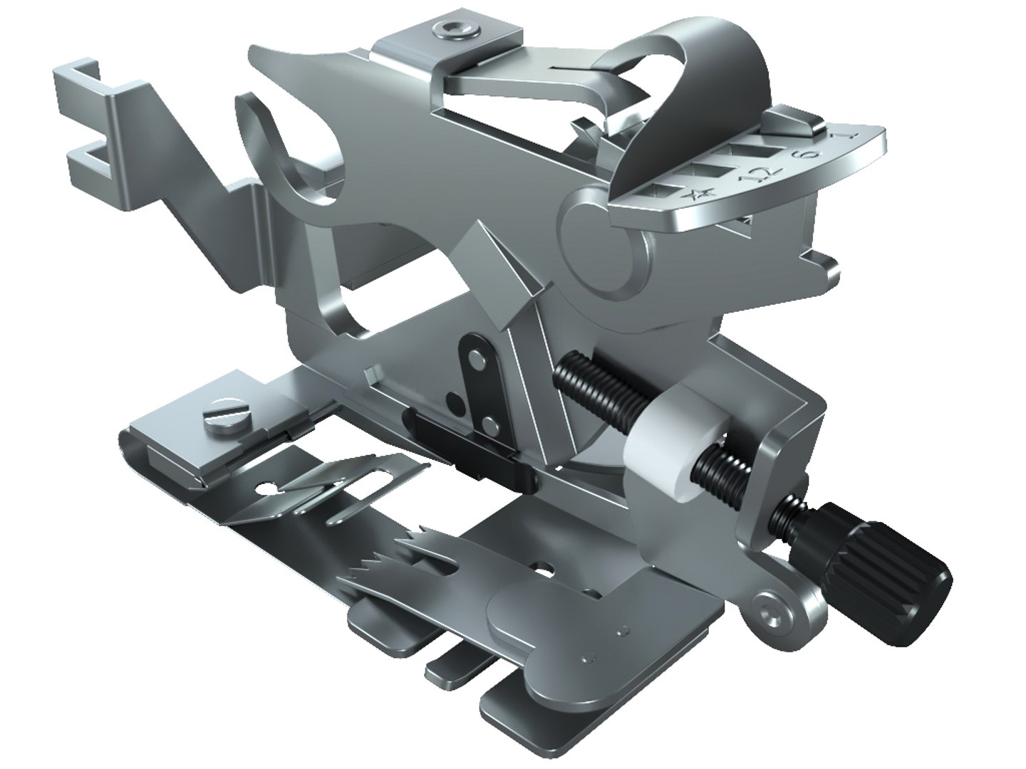 Ruffler Sew Machine Model - TurboSquid 1475714