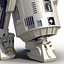Star Wars Character R2 D2 3D Model