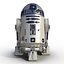 Star Wars Character R2 D2 3D Model