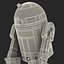 Star Wars Character R2 D2 3D Model