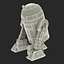 Star Wars Character R2 D2 3D Model