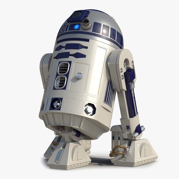 3d star wars training droid model