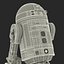 Star Wars Character R2 D2 3D Model
