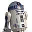 Star Wars Character R2 D2 3D Model