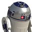 Star Wars Character R2 D2 3D Model