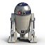 Star Wars Character R2 D2 3D Model