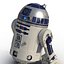 Star Wars Character R2 D2 3D Model