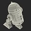 Star Wars Character R2 D2 3D Model
