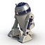 Star Wars Character R2 D2 3D Model