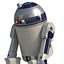 Star Wars Character R2 D2 3D Model