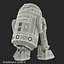 Star Wars Character R2 D2 3D Model
