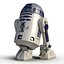 Star Wars Character R2 D2 3D Model